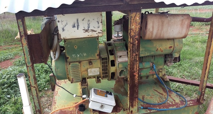 Генератор Stamford 21kVA - ветеран труда